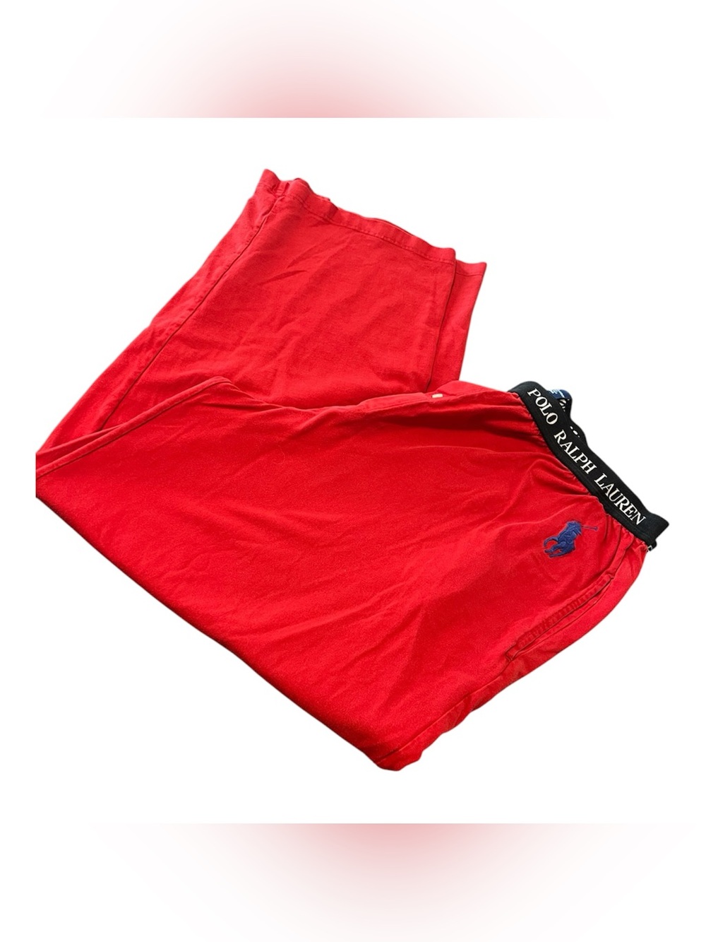 Red Polo Ralph Lauren Pj Bottoms 3 Pockets  Size XL Large Pony